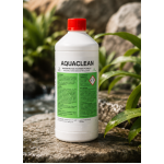 AQUACLEAN – koncentruotas baseinų ploviklis kalkių nuosėdų, rūdžių ir mineralinių apnašų nuo baseino sienelių, dugno bei įrangos elementų valymui 1 l